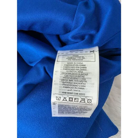 NWT KORN x ADIDAS Limited Edition Blue Full zip Track Suit‎ Jacket Sz XL - Picture 5 of 9